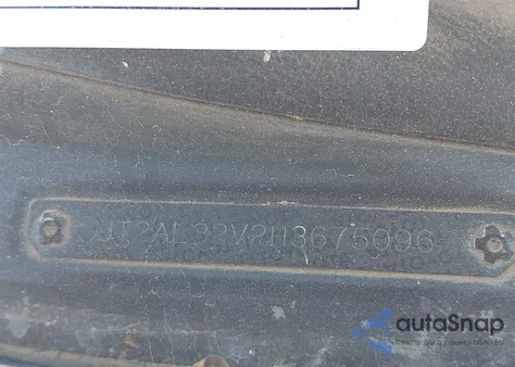 1987 Toyota Tercel Deluxe from USA, damaged, VIN JT2AL32V2H3675096